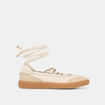 Nyomie Ivory Multi Leather Sneakers | Dolce Vita
