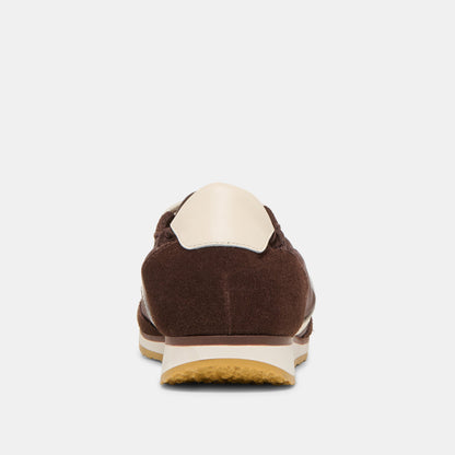 SARIYA SNEAKERS DK BROWN NYLON