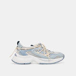 Selmar Blue Multi Leather Sneakers | Dolce Vita