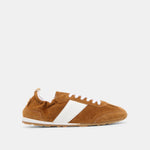 Shyla Cognac Suede Sneakers | Dolce Vita