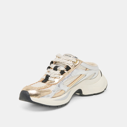 SWAYZY SNEAKERS METALLIC MULTI LEATHER