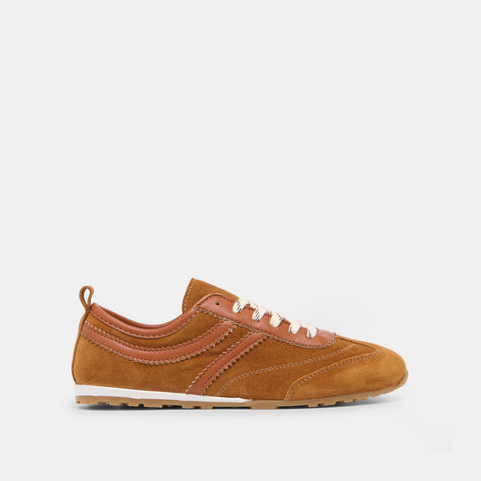 Viper Cognac Suede Sneakers | Dolce Vita